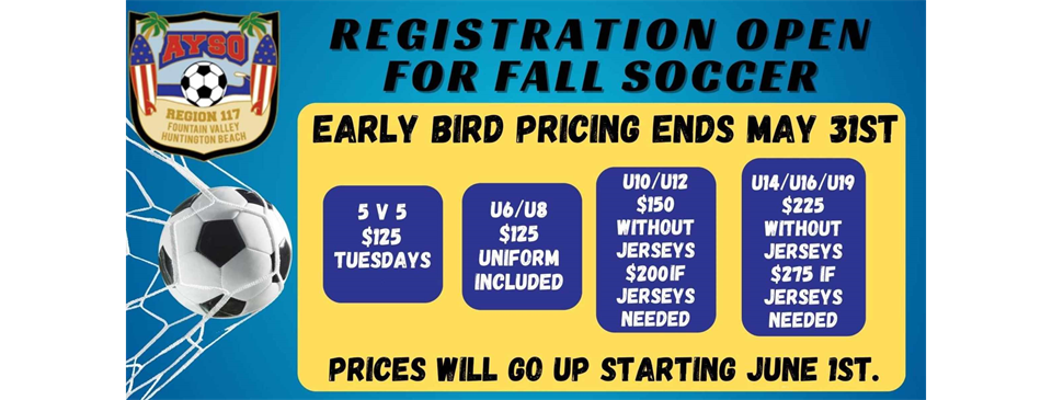 Fall Registration